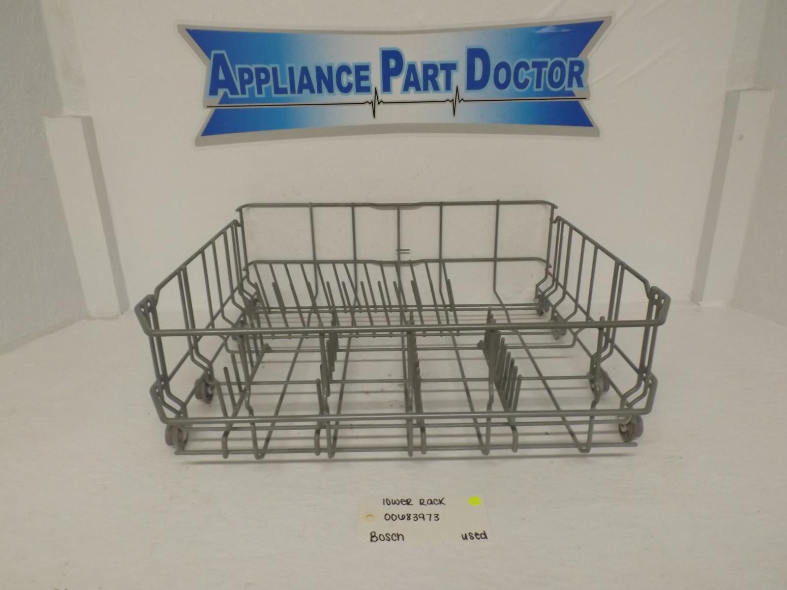 Bosch Dishwasher 00683973 Lower Rack Used Bosch Dishwasher 00683973 Lower Rack Used